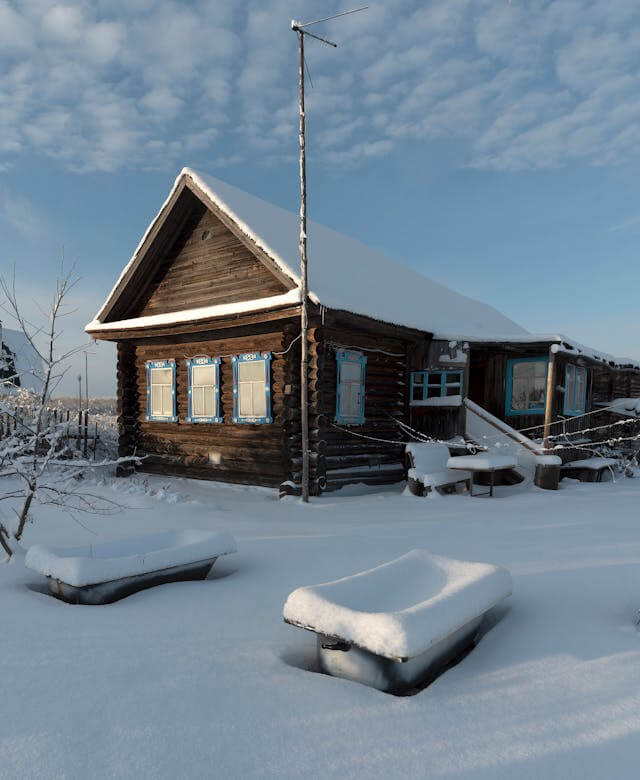 Michigan tiny house community with small homes, shared amenities, and scenic landscape