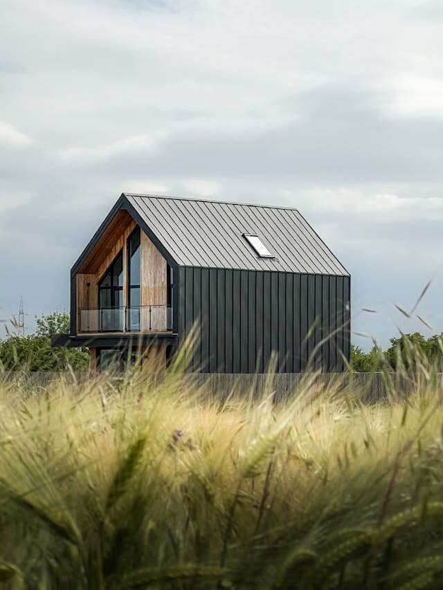 Tennessee tiny house community with small homes, shared amenities, and scenic landscape