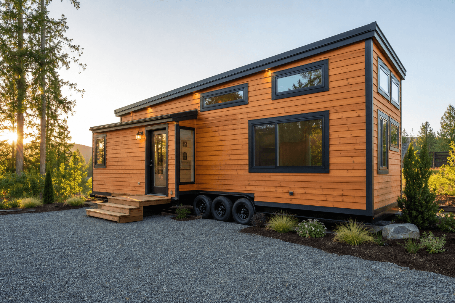 Beautiful tiny house prepared for sale