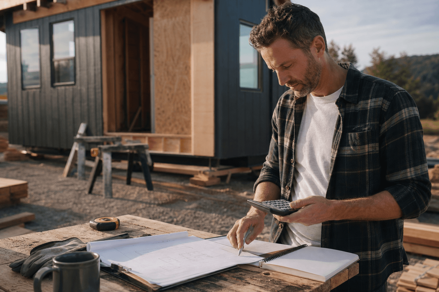 Tiny house cost calculator for budgeting a build